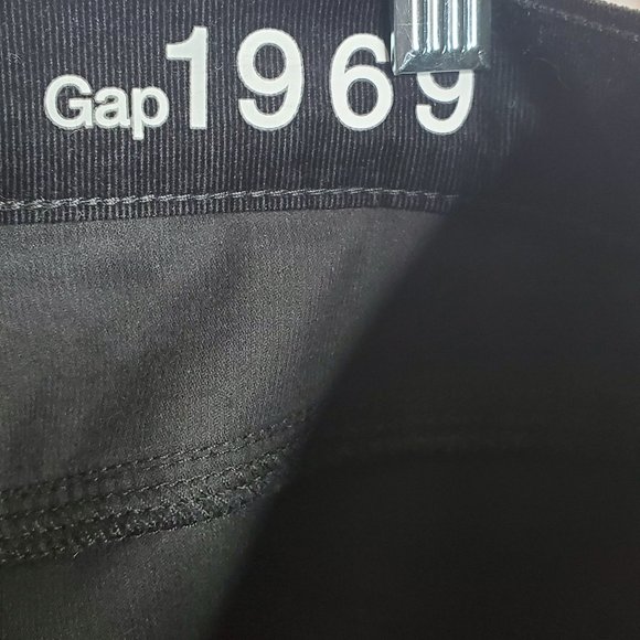 Vintage GAP 1969 Black Velvet Pants - Picture 2 of 3